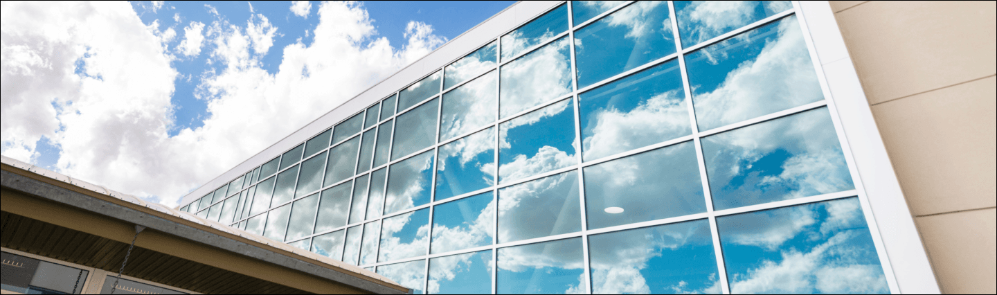the outside of a medical building