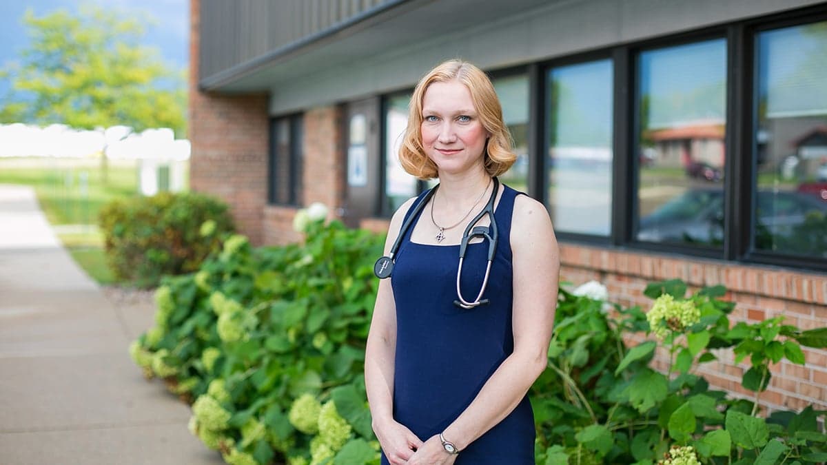 Jill Kruse found both her first job and current job on PracticeLink. It showed options she had not thought of.