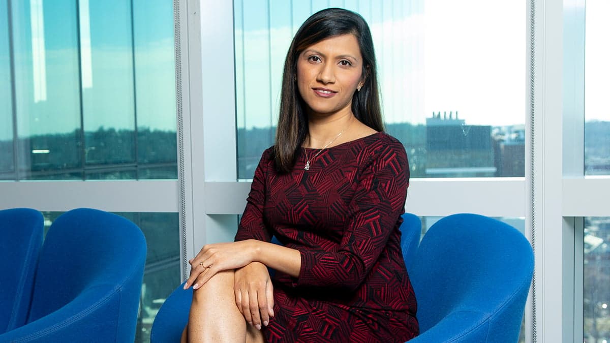 Rashi Khanna, M.D., tried several job-search tools—but PracticeLink.com helped the most. - Photo by Matthew Guillory