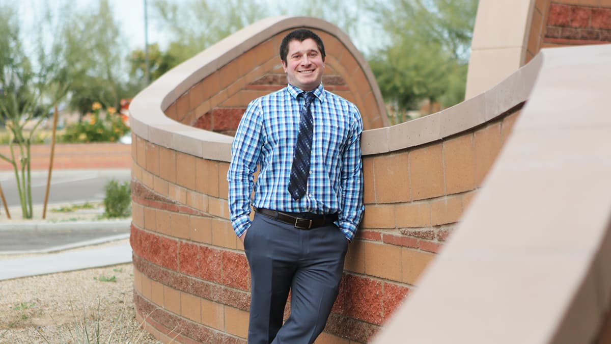 "Make a list of things that are important to you," recommends Daniel Talamo, D.O. - Photo by Monica Stanley