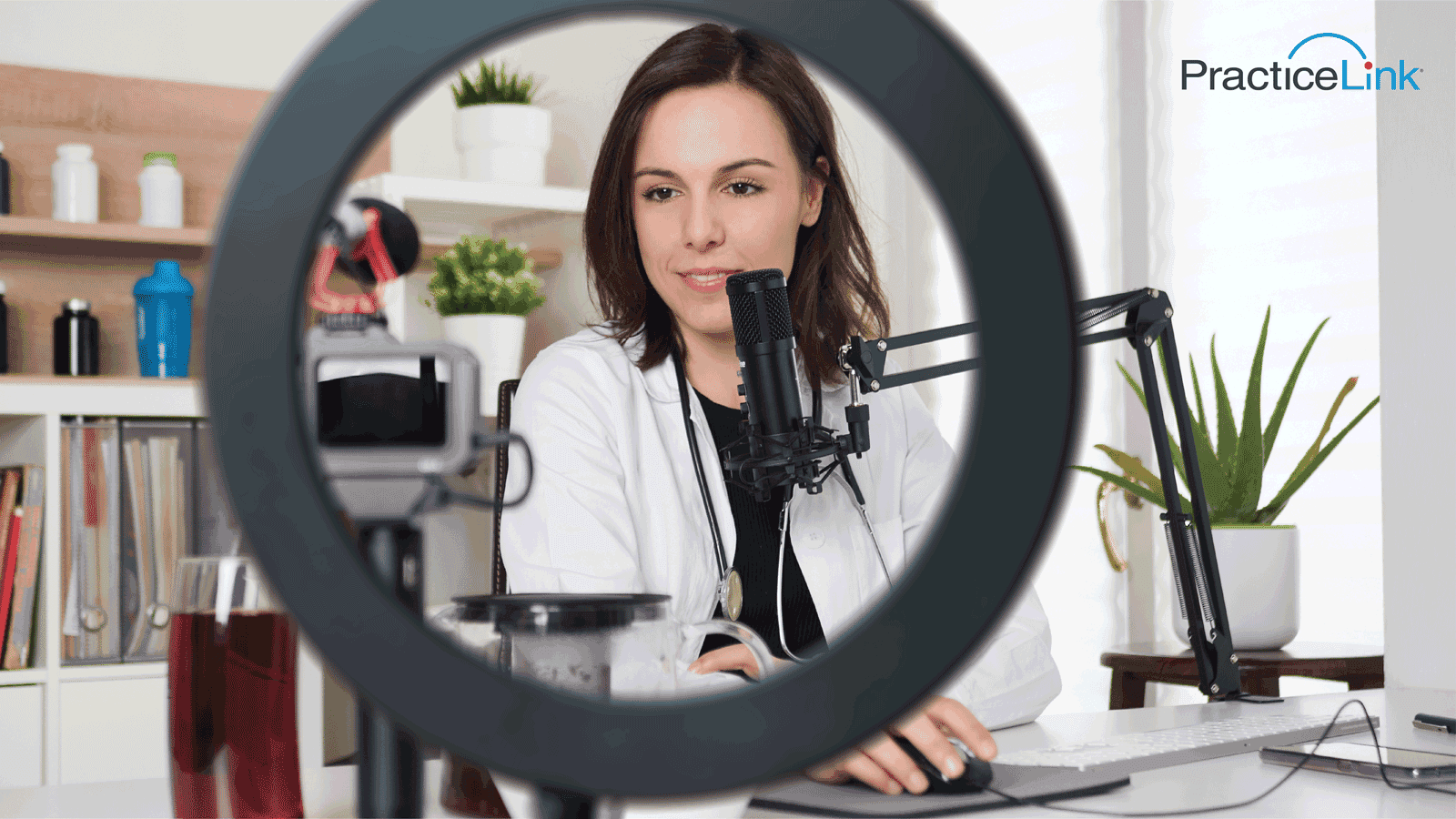 Physician making online content