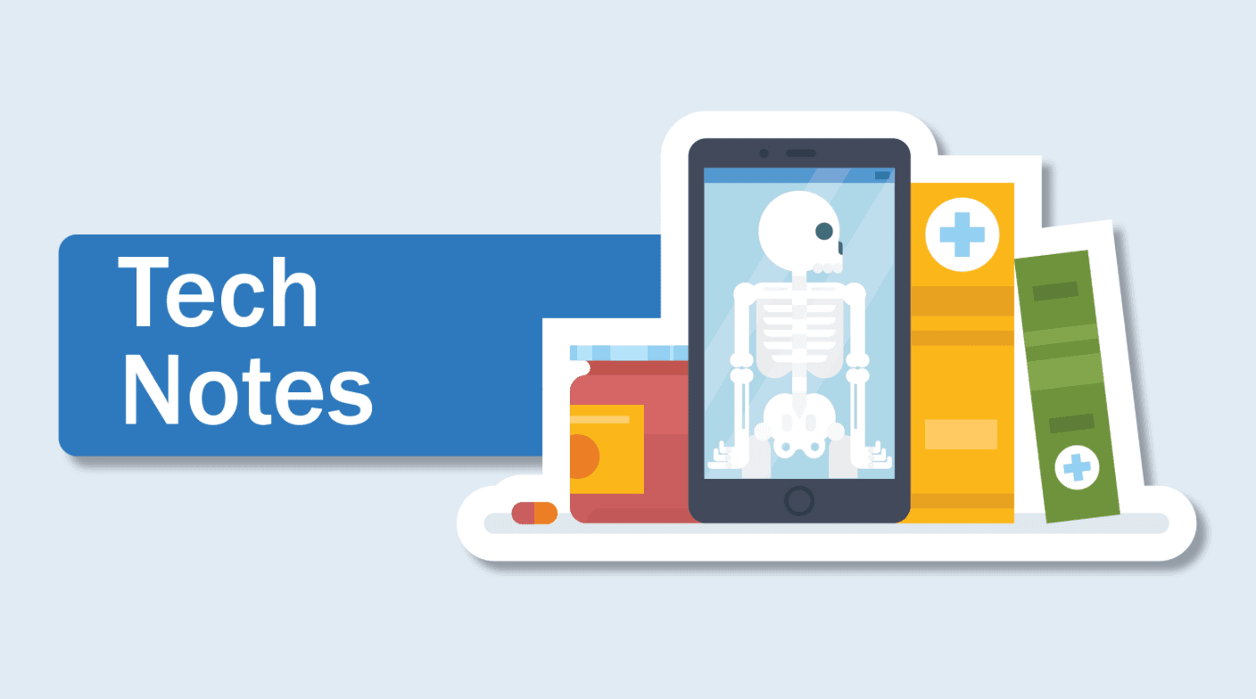 PracticeLink logo on blue background