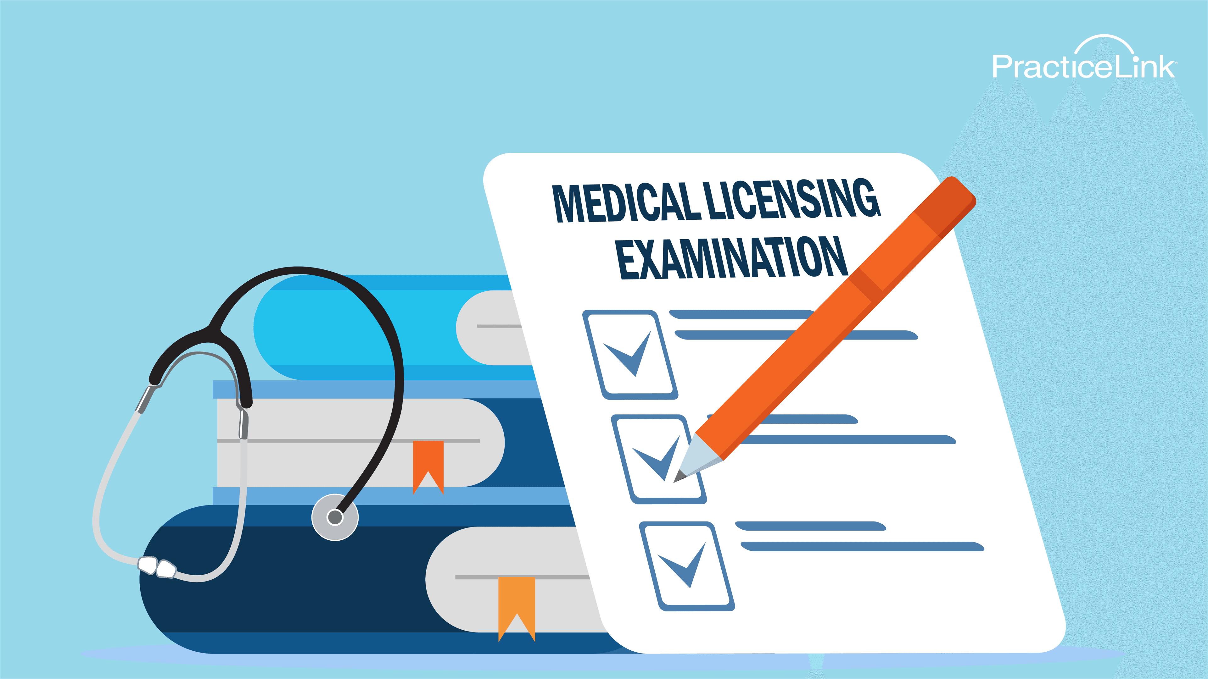Animated image of medical examination form.