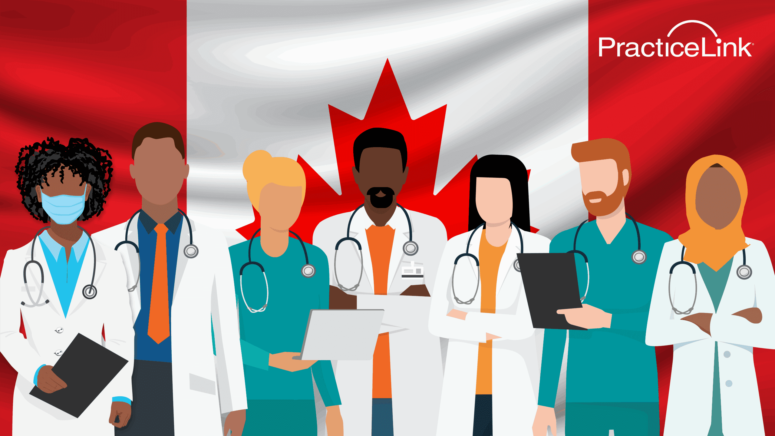 A group of international physicians inquiring about Canada's recruitment and hiring process.
