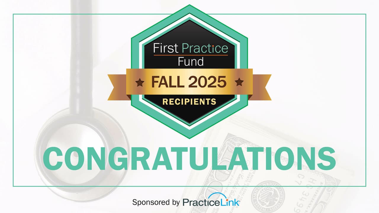 Fall 2025 First Practice Fund Recipients Logo