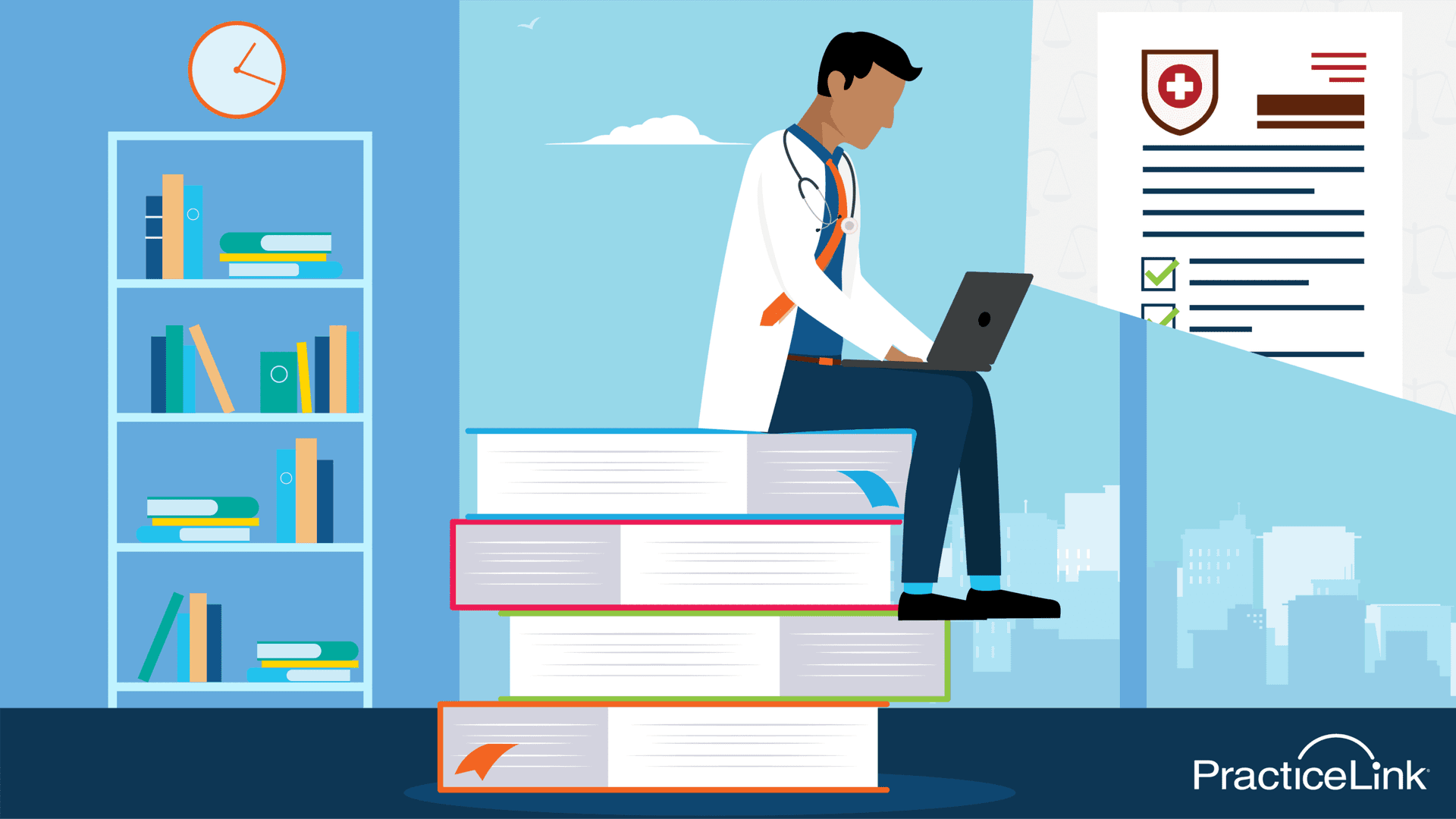 A doctor researching malpractice insurance for academic physicians.