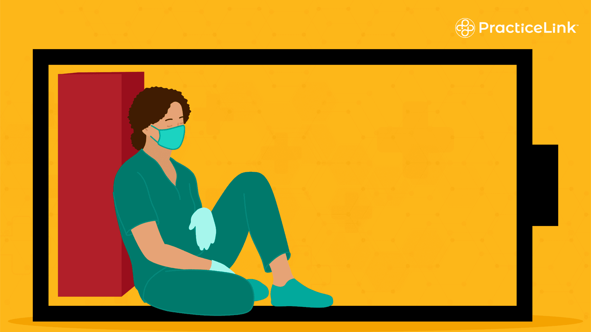 A physician experiencing burnout.