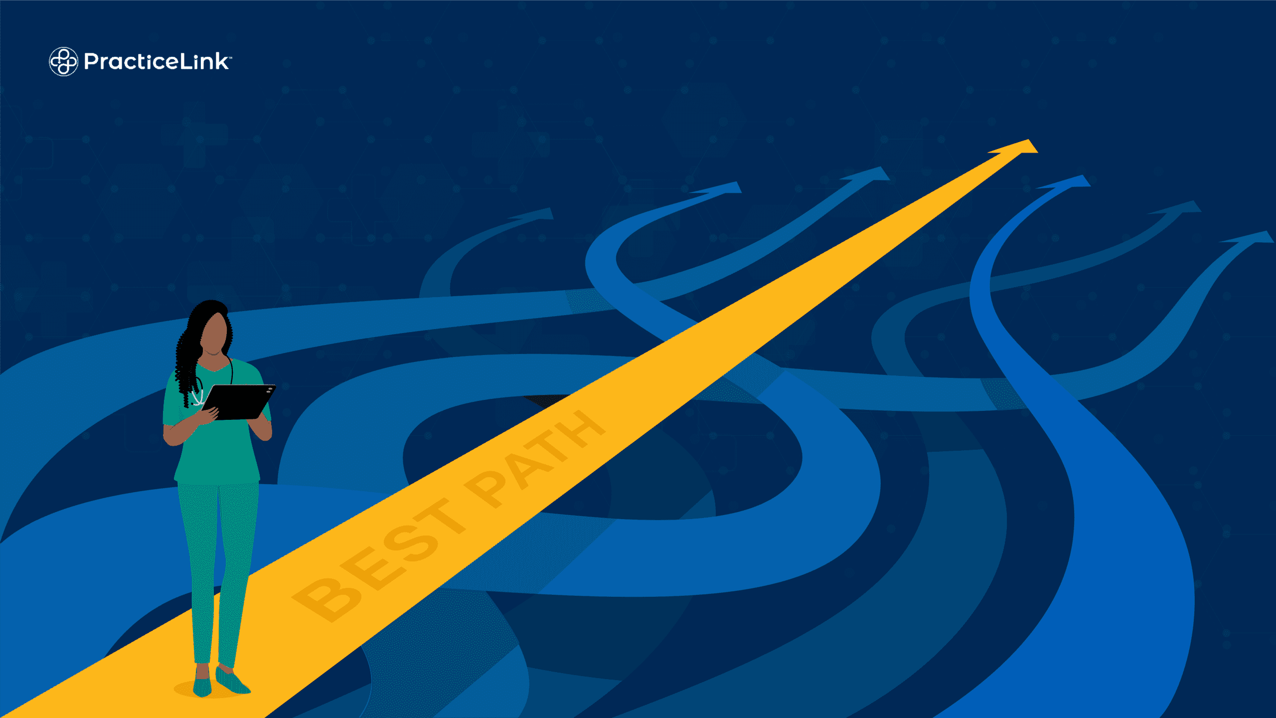 A physician seeking out the best path for job search tips.