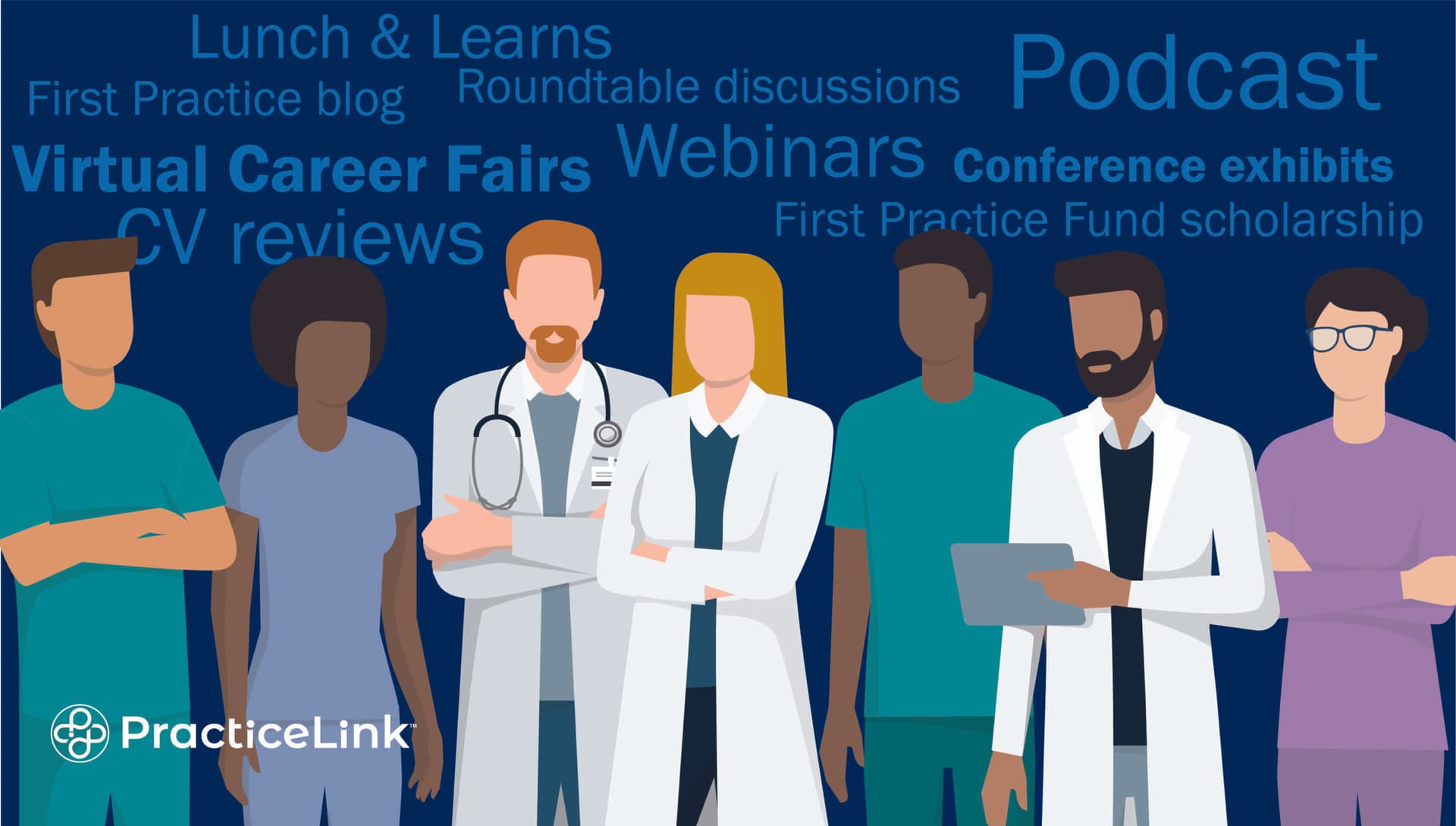 Supporting every step from medical school to practice blog from GME at PracticeLink.